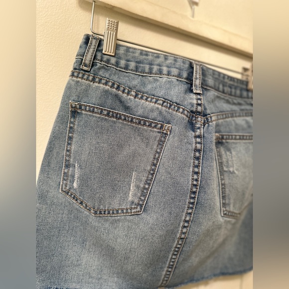 Blue Jean skirt: Size Small - Picture 4 of 5